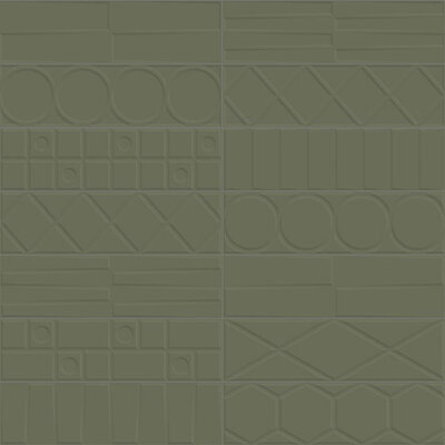 Geo Deco Green 12,35x44,3