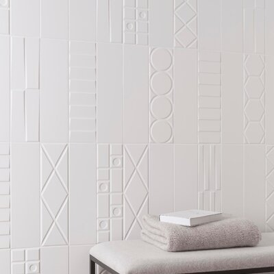 Geo Deco White 12,35x44,3